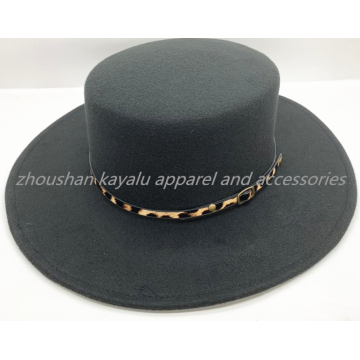 Ang mga itim na kababaihan ay nadama ang cap na tapusin ang cap polyester